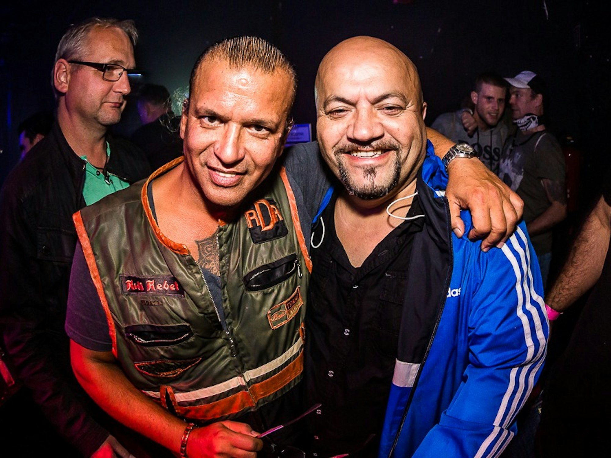 Party pur: Warehouse-Erfinder Yener Kisla und Freund Savas