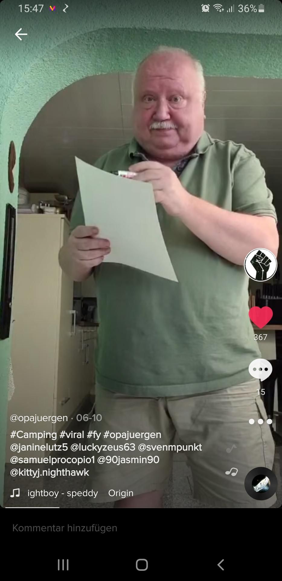 TikTok-Opa