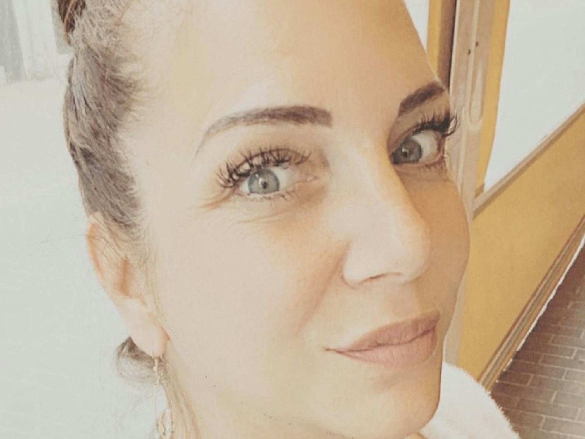 Danni Büchner (hier auf einem Selfie vom 19. April 2021,) teilt ein Foto aus ihrer Jugend.