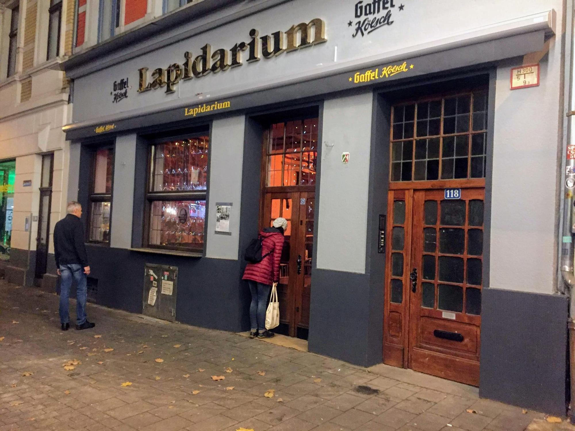 Das Lapidarium am Kölner Eigelstein am Ebertplatz
