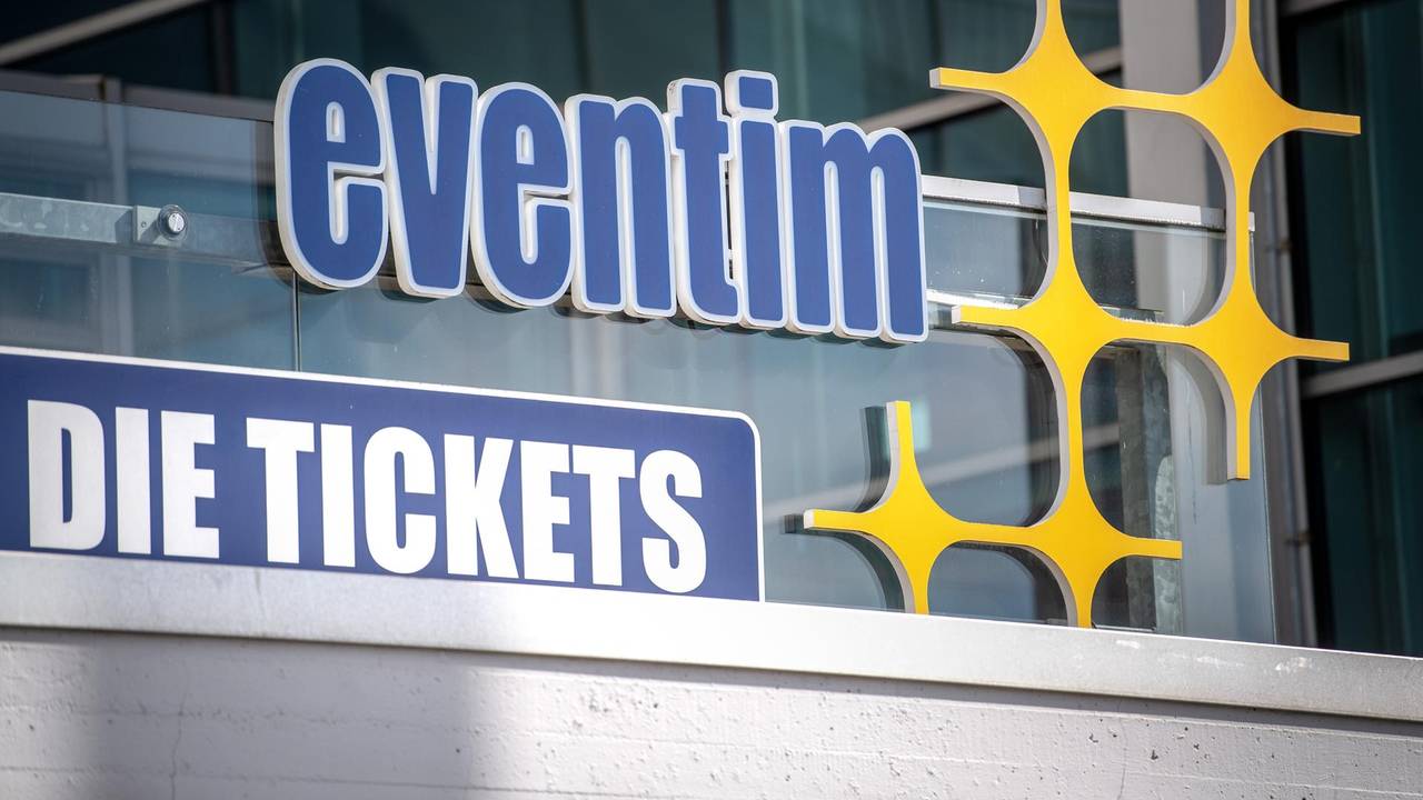 Das Logo des Ticketverkäufers Eventim.