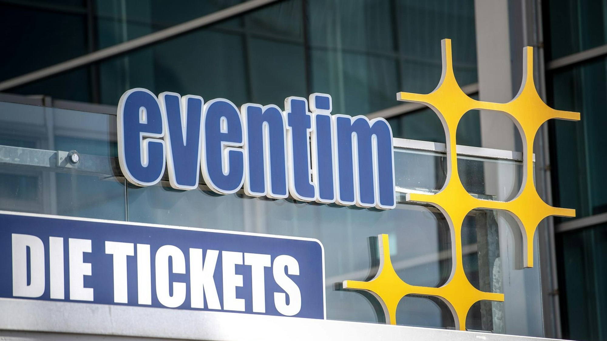 Das Logo des Ticketverkäufers Eventim.