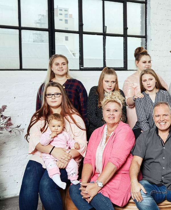 Ein undatiertes Familienfoto der Großfamilie Wollny.