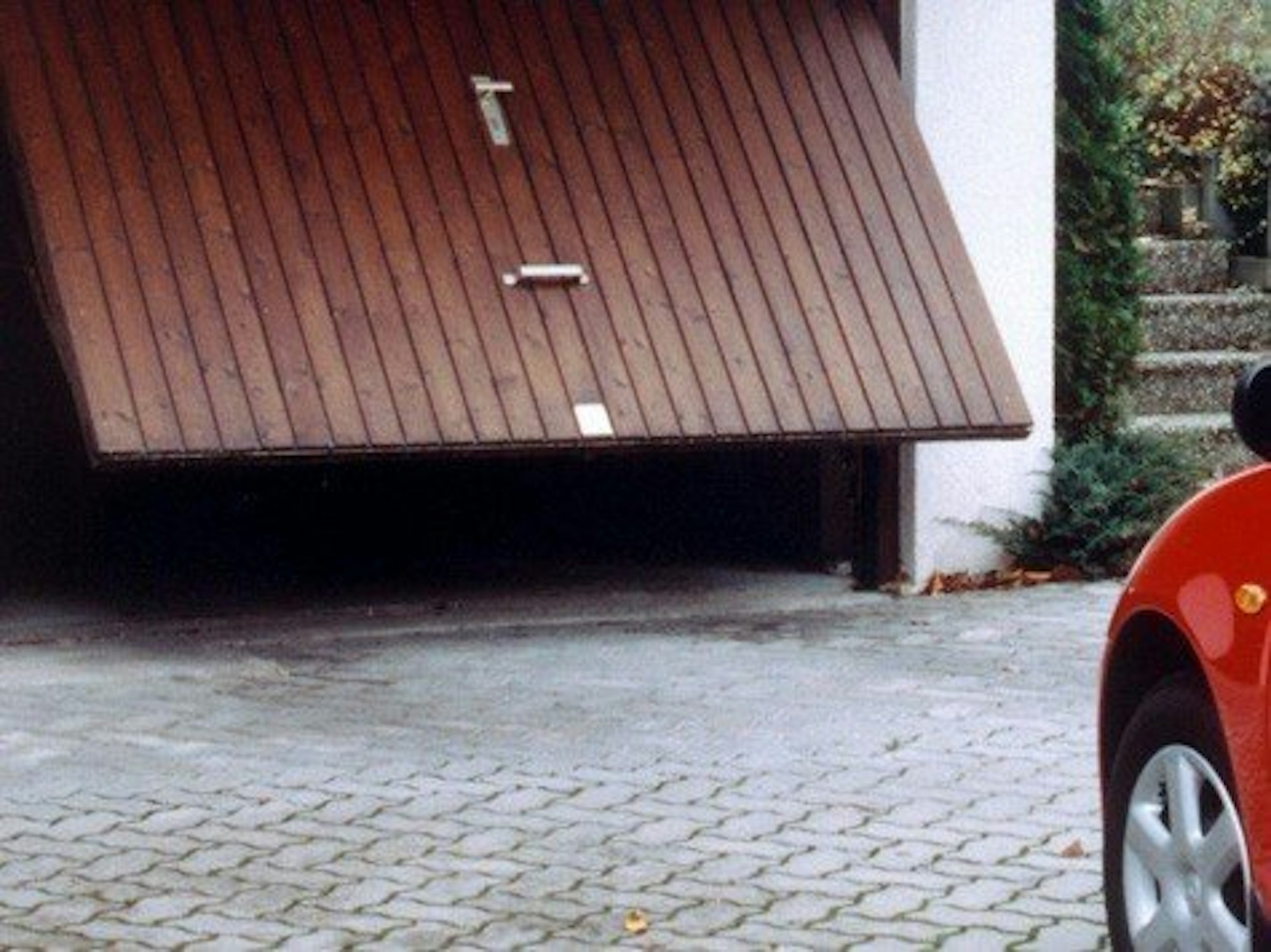 Feuchtigkeit im Auto Garage