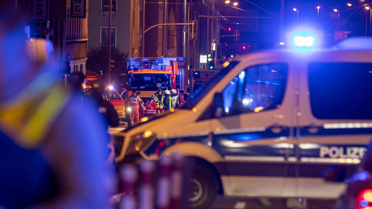 polizeieinsatz nacht