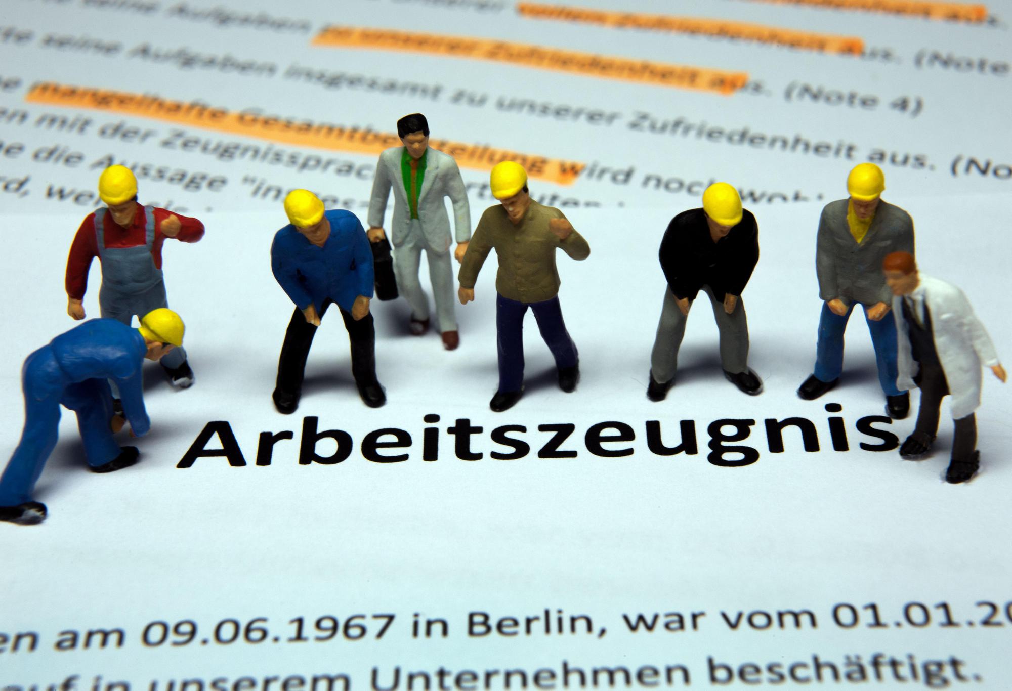 Arbeitszeugnis steht jedem zu