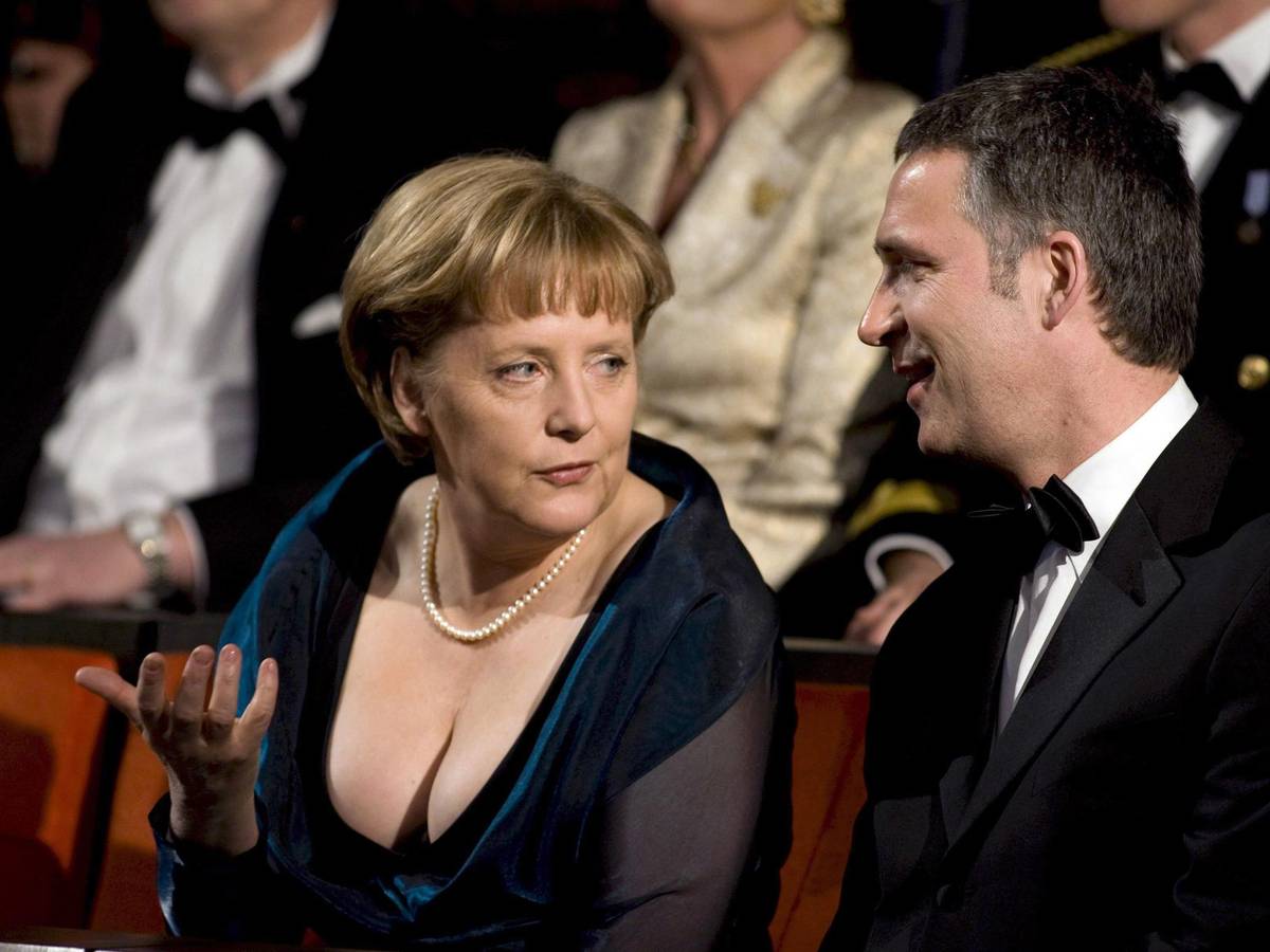 Angela Merkel Ausschnitt