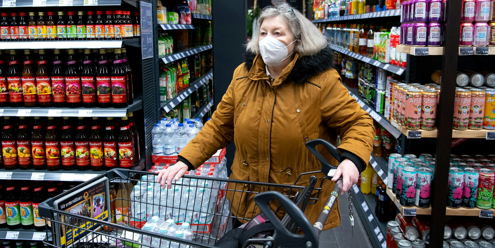 Einkaufswagen_Supermarkt_Symbolbild