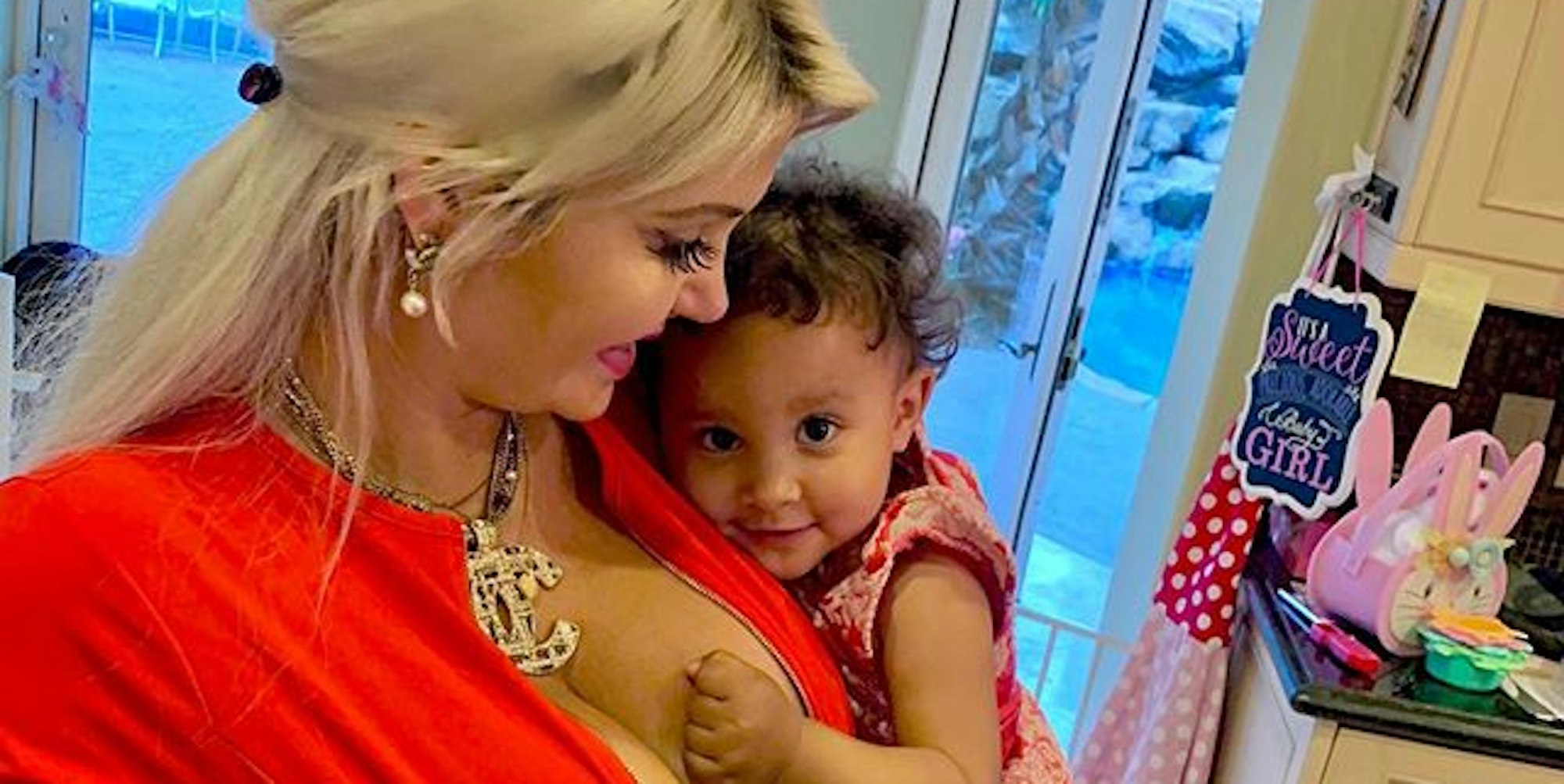 Sophia Vegas mit Tochter
