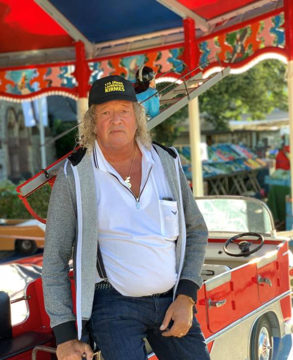 Burkhardt Unrau ist Organisator der Kirmes in Bergisch Gladbach.