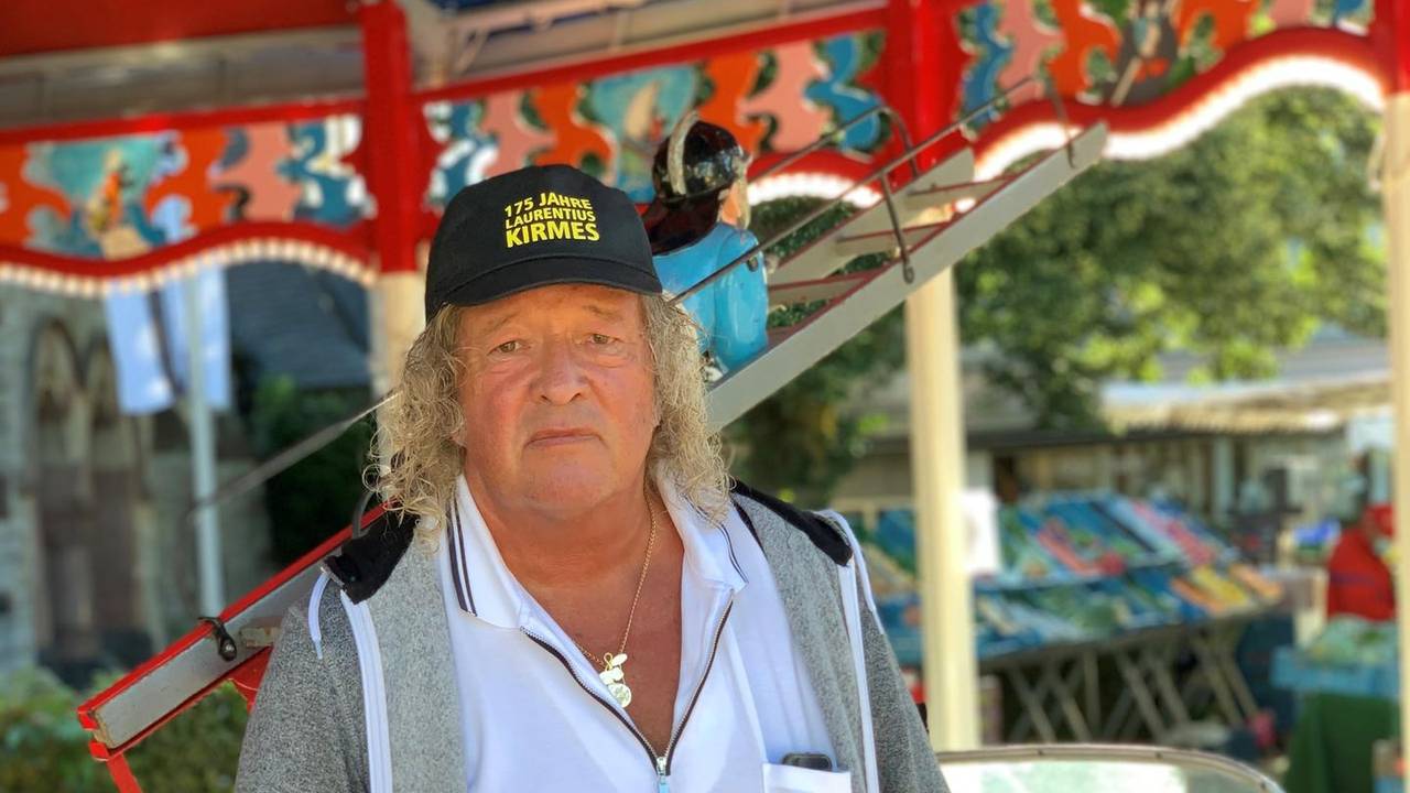 Burkhardt Unrau ist Organisator der Kirmes in Bergisch Gladbach.