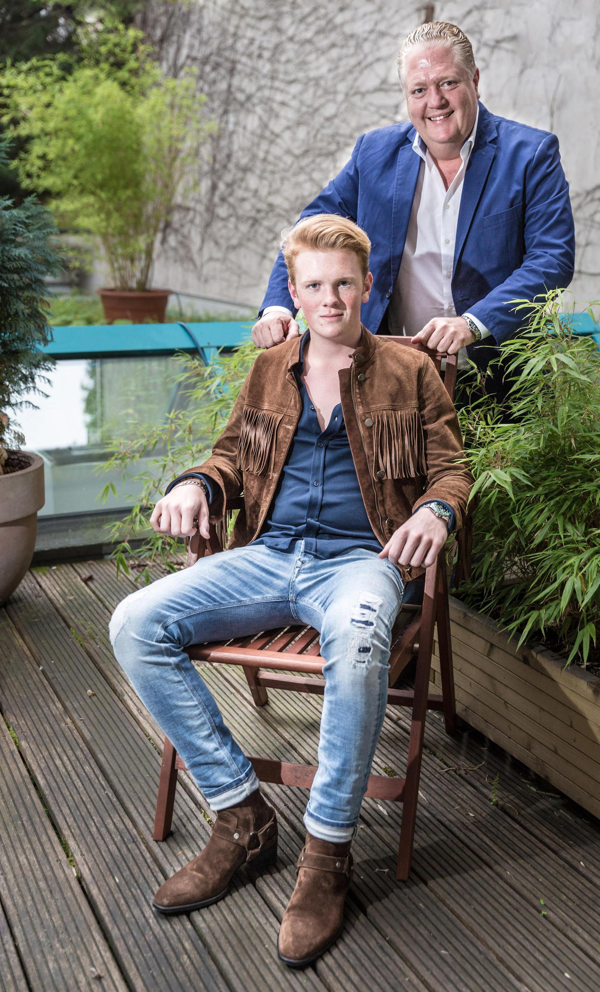 Löwentraut mit Vater