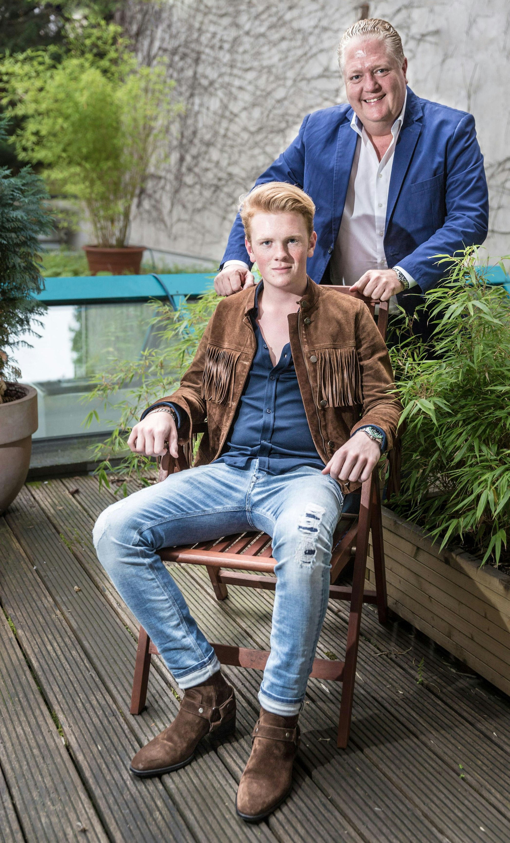 Löwentraut mit Vater