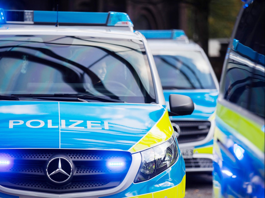 Polizeiwagen in Mülheim an der Ruhr