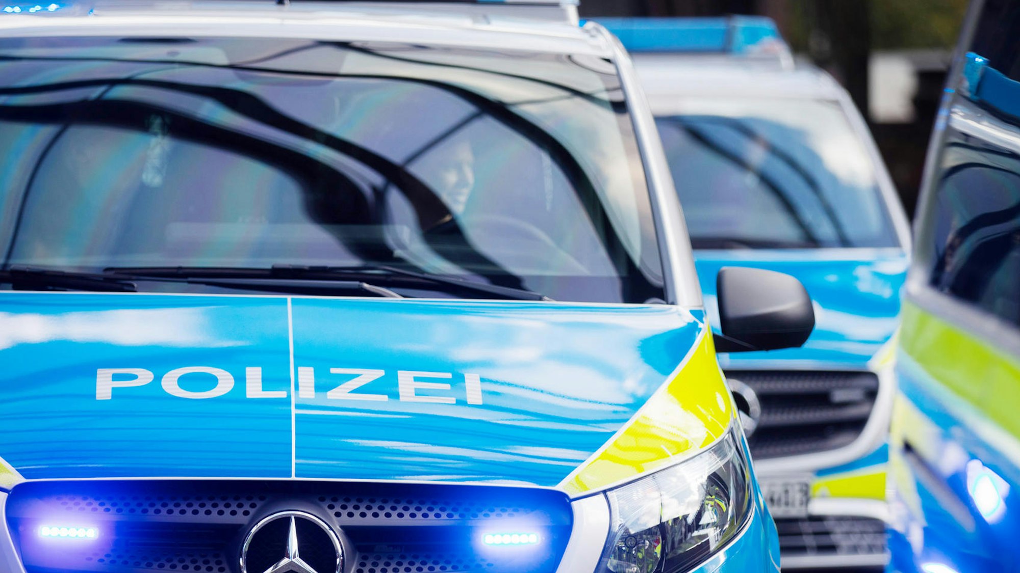 Polizeiwagen in Mülheim an der Ruhr