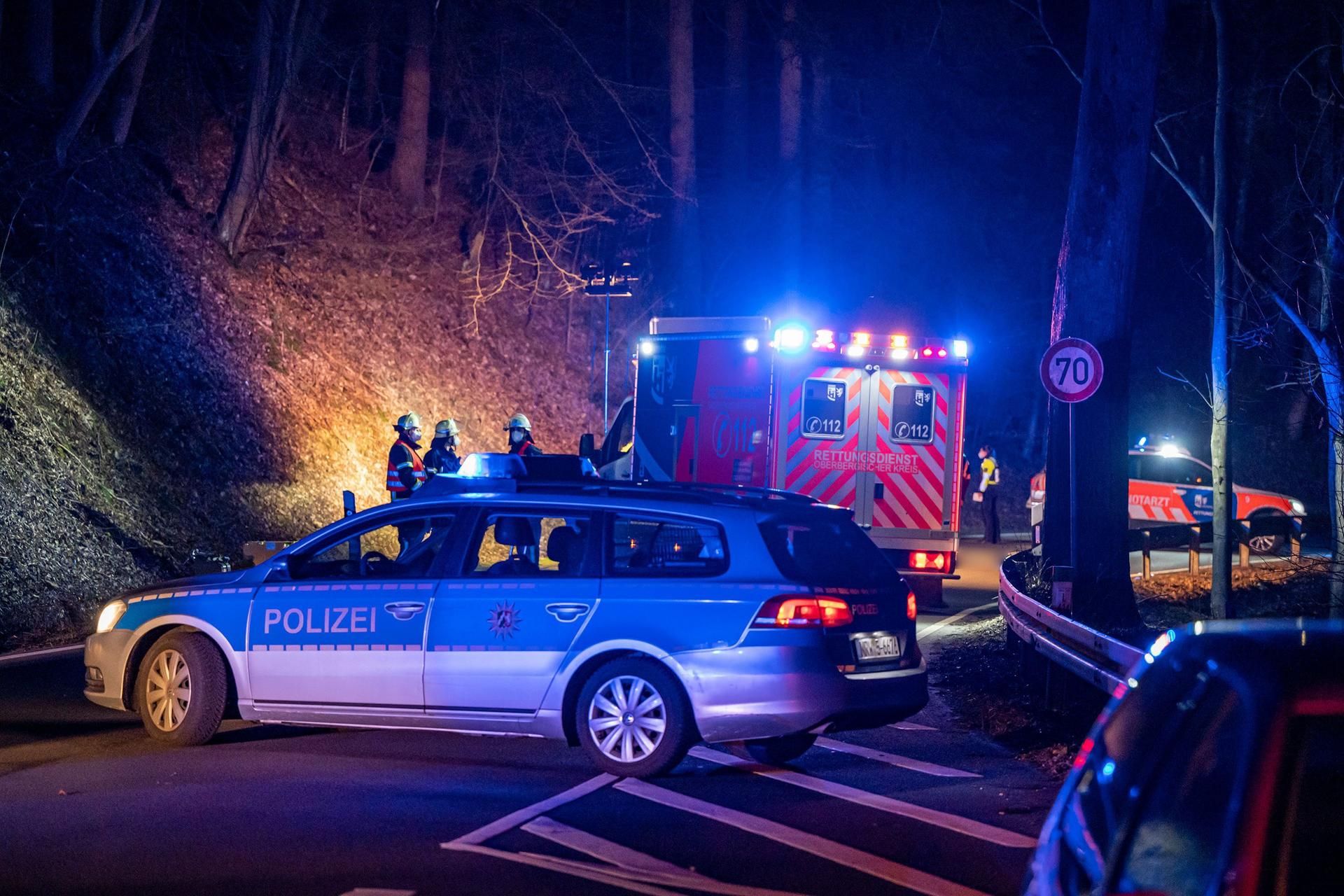 Radevormwald toter Fußgänger Landstraße