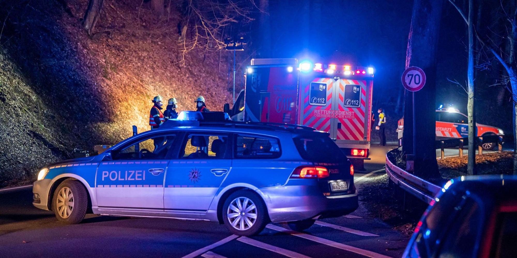 Radevormwald toter Fußgänger Landstraße