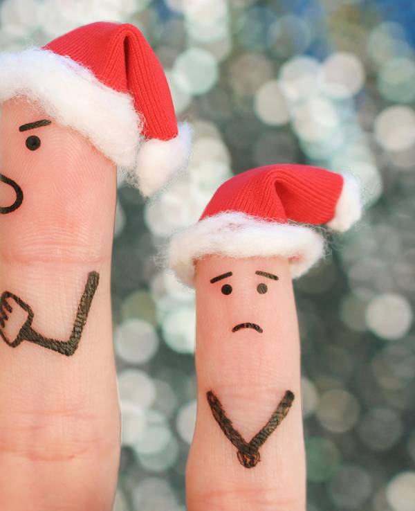 Alles soll harmonisch sein, doch oft brechen gerade an Weihnachten alte Konflikte wieder auf.