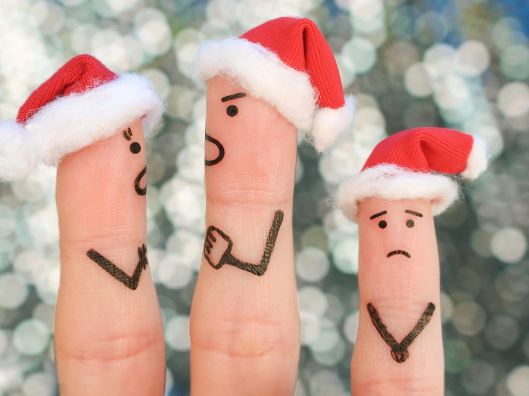 Alles soll harmonisch sein, doch oft brechen gerade an Weihnachten alte Konflikte wieder auf.