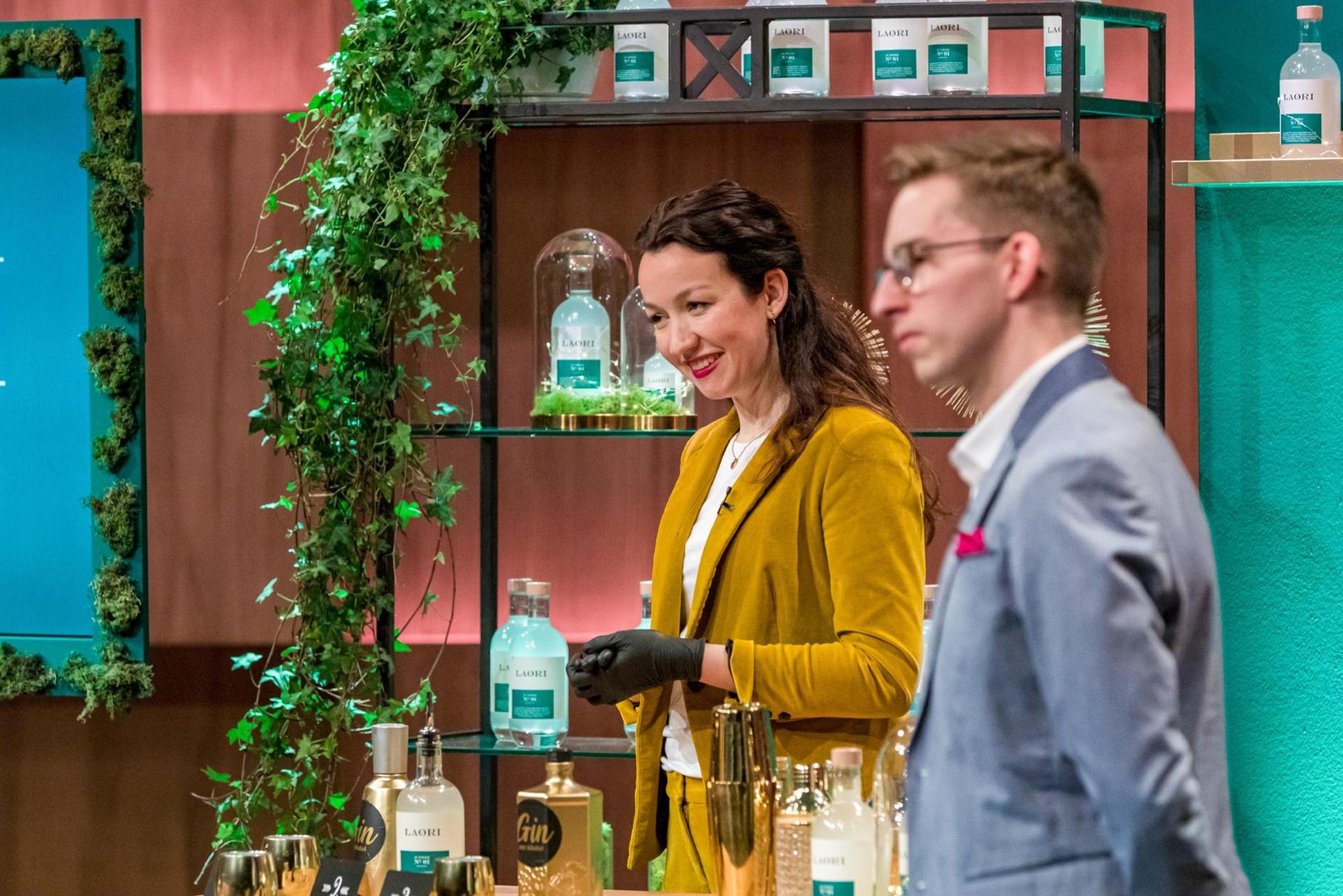Das Gründer-Duo von bei Carsten Maschmeyer, Georg Kofler und Nils Glagau, bei „Die Höhle der Löwen” in der Folge vom 3. Mai 2021