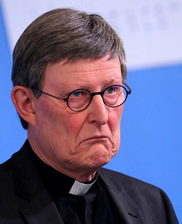 Kardinal Rainer Maria Woelki am 23.03.2021 bei einer Pressekonferenz