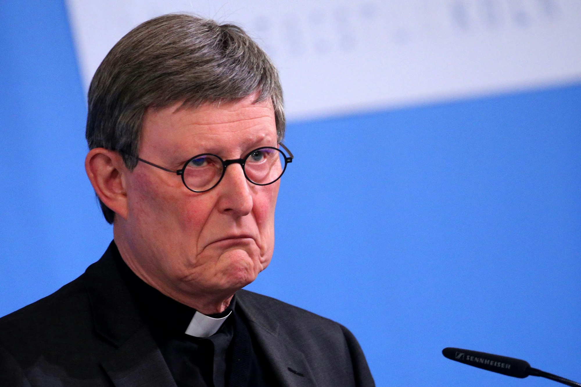 Kardinal Rainer Maria Woelki am 23.03.2021 bei einer Pressekonferenz
