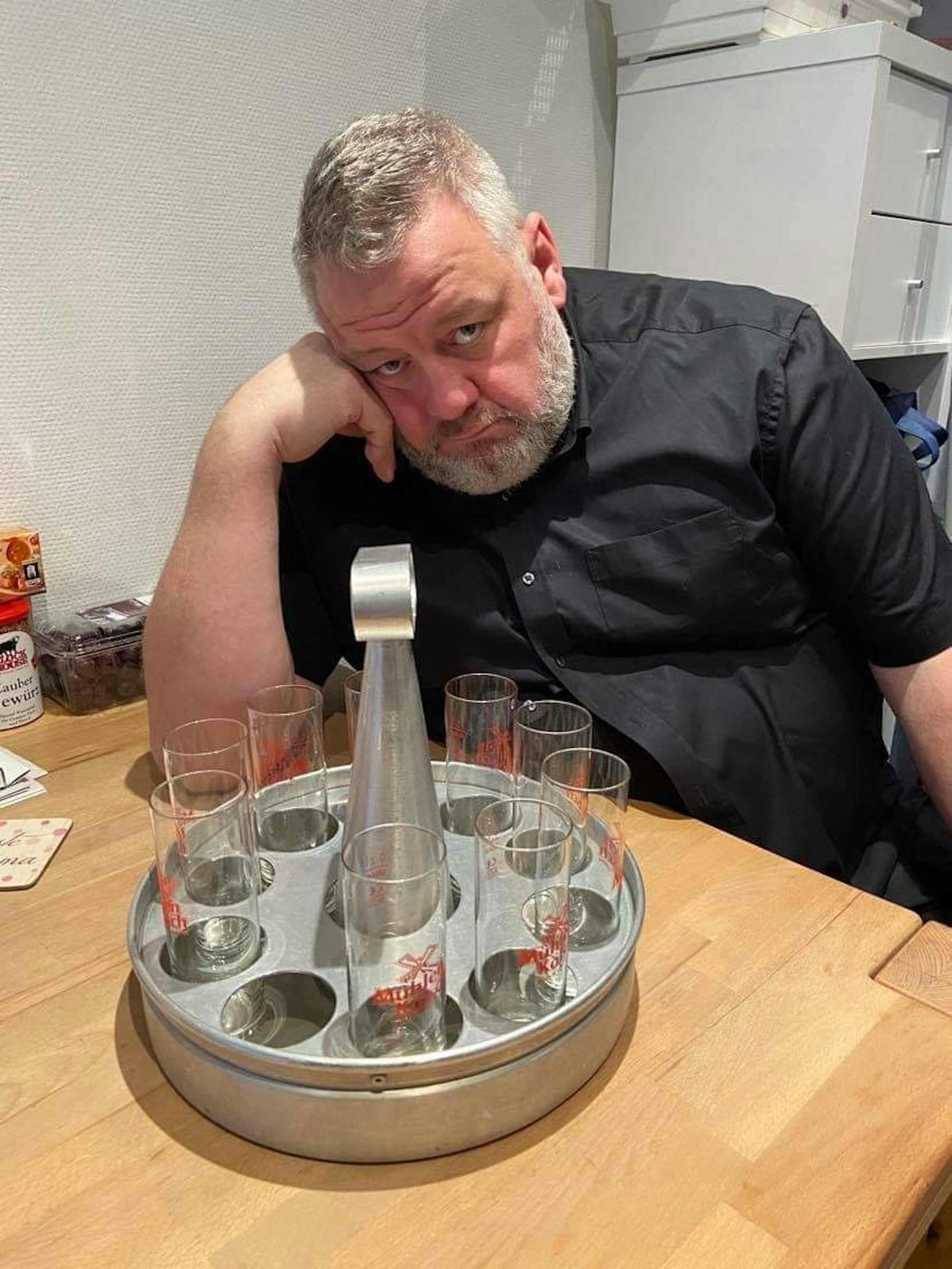 Der Kölsche Köbes Olaf Goebbels wollte an Weiberfastnacht seinen Geburtstag feiern