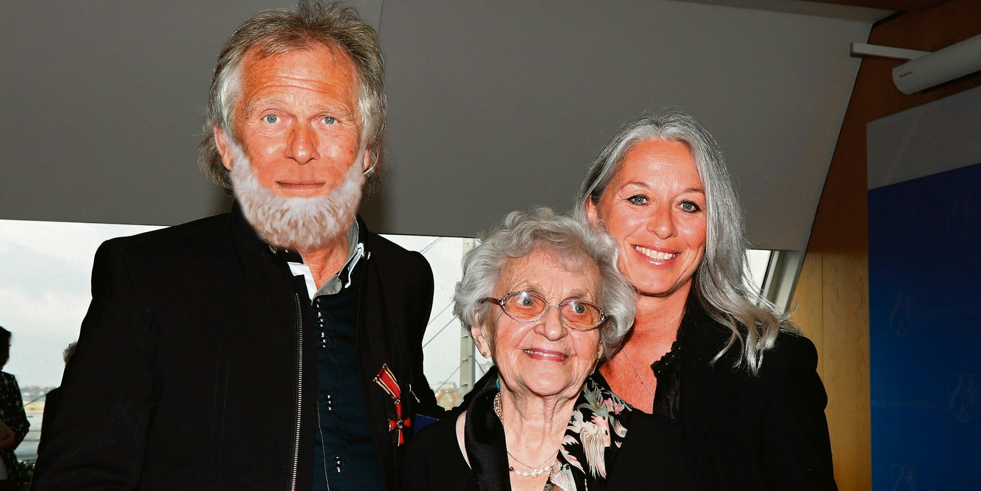 Henning Krautmacher mit Abraham-Lincoln-Bart