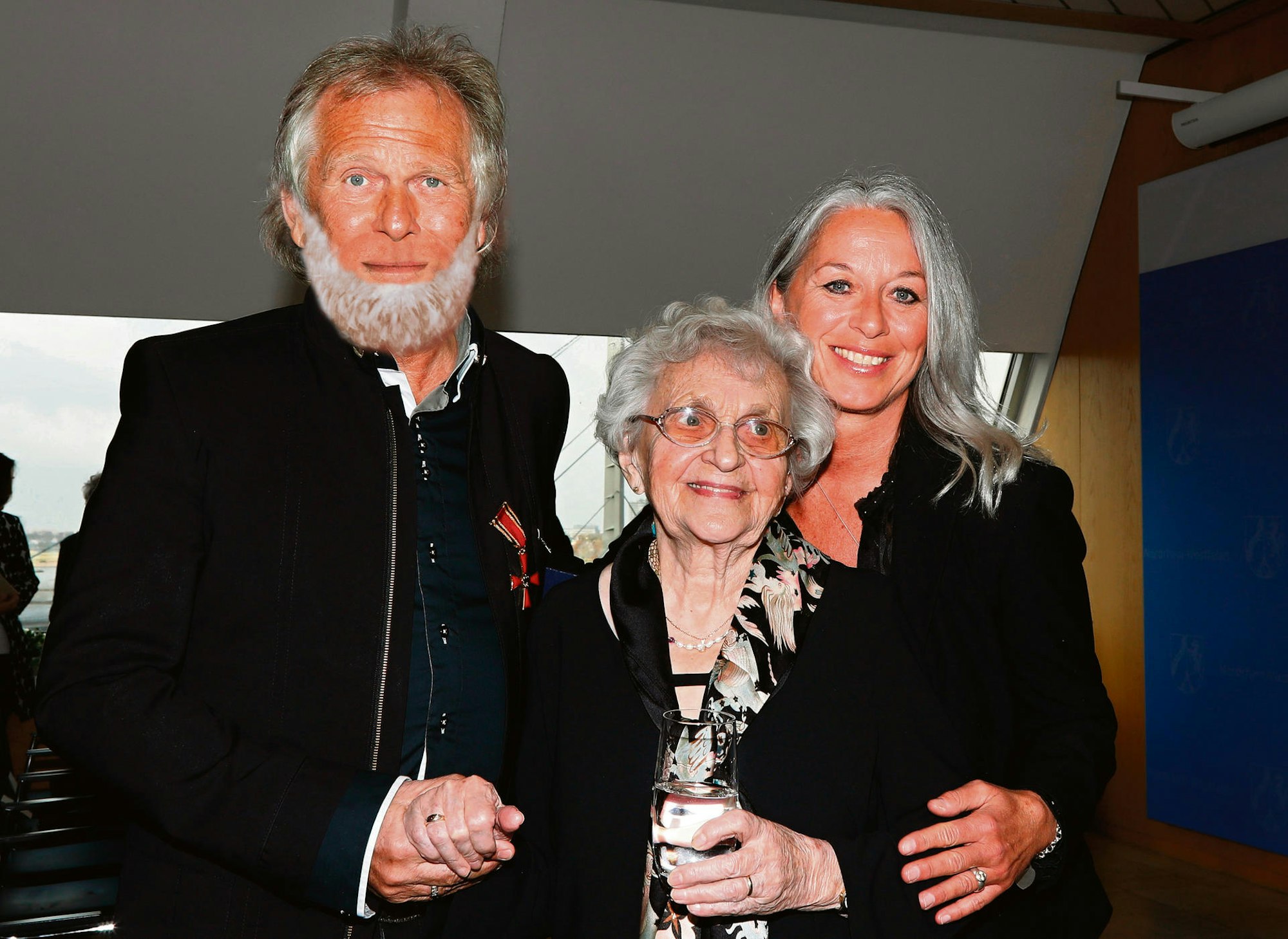 Henning Krautmacher mit Abraham-Lincoln-Bart