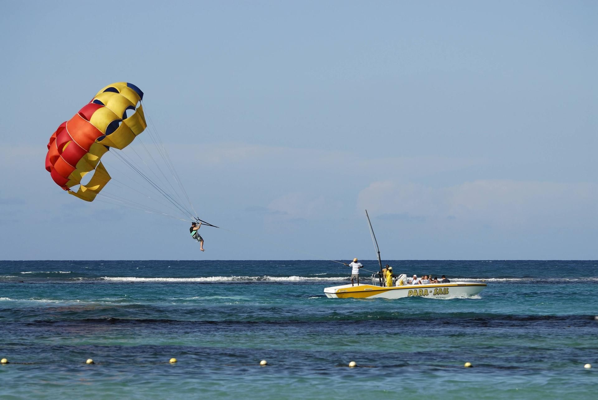 Parasailing Symbolbild