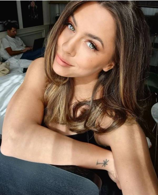 Vanessa Mai auf einem Selfie, dass sie am 24. März auf Instagram hochgeladen hat.