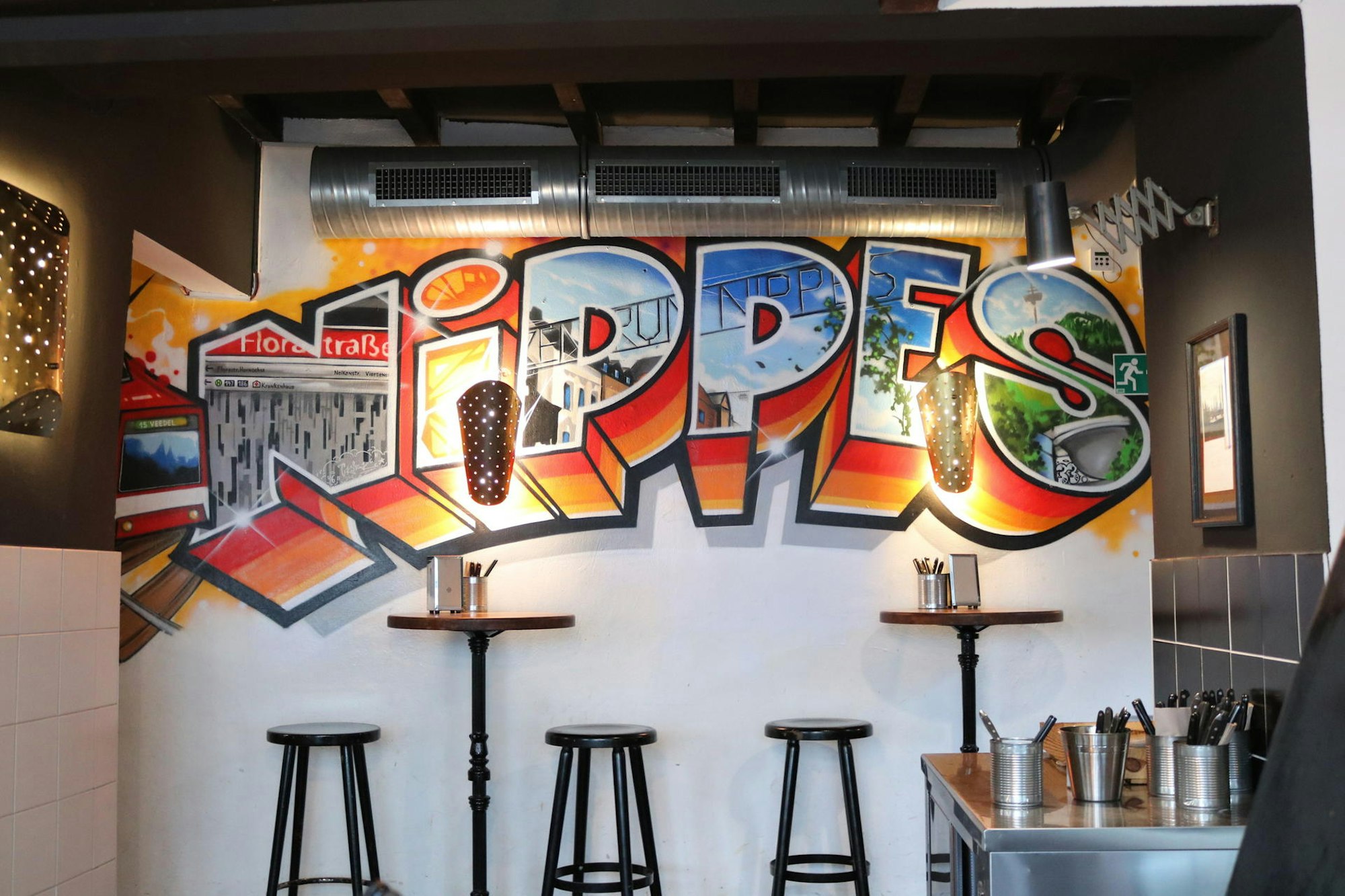 Köln-Nippes: Das Burger-Restaurant „Hornochse” ist beliebt im Veedel.