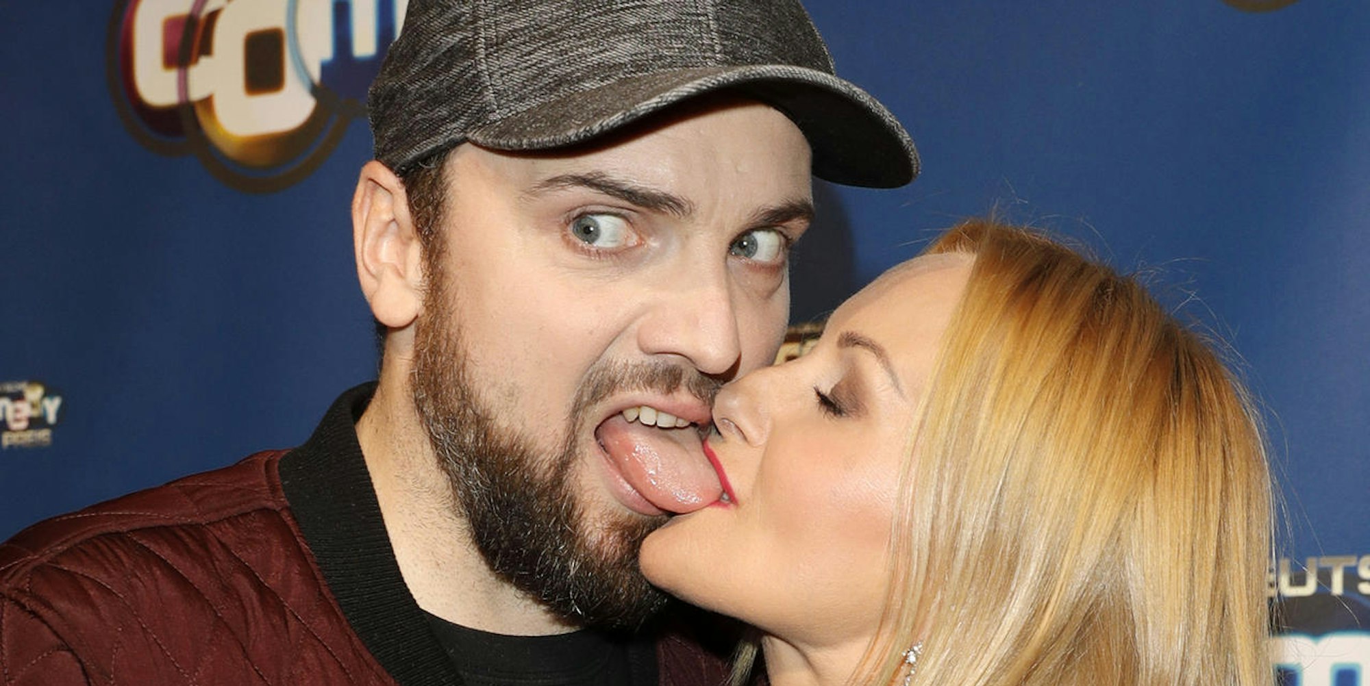 Ingmar Stadelmann züngelt mit seiner Freundin