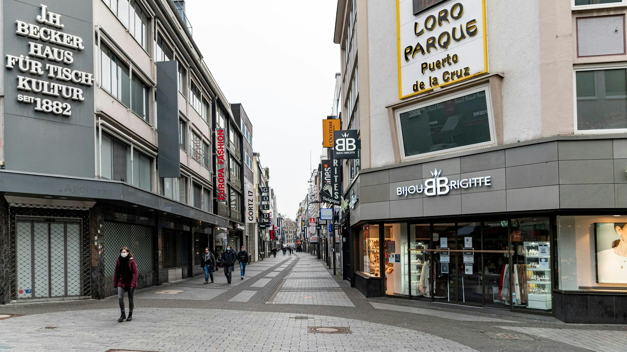 In der Kölner City ist am Samstag tote Hose (Archivfoto)