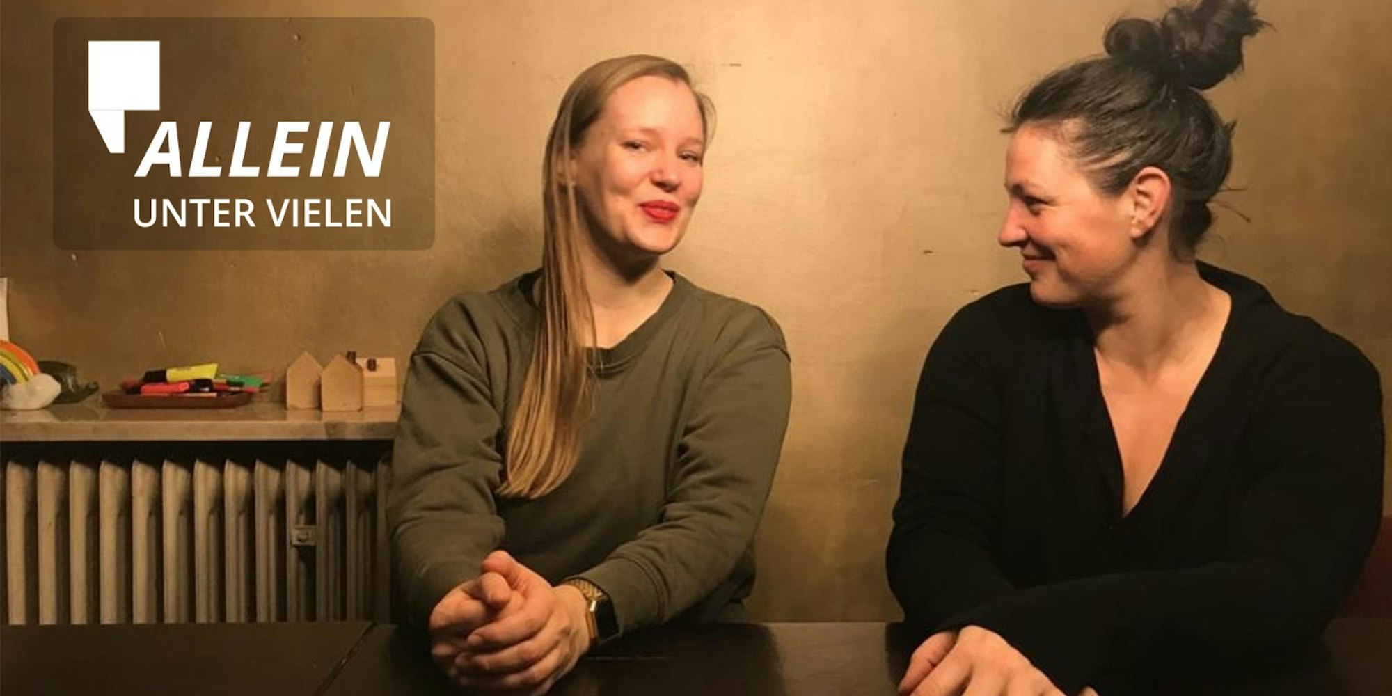 Annika und Steffi leben in einer Mütter-WG