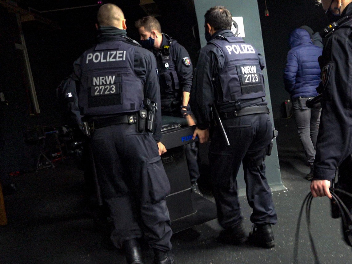 Polizeieinsatz in einer Shishabar in Essen