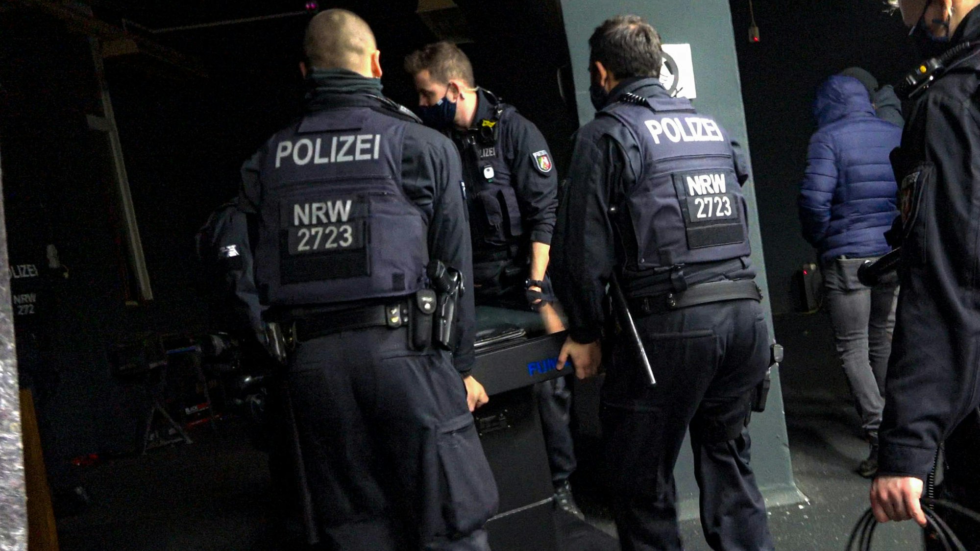 Polizeieinsatz in einer Shishabar in Essen