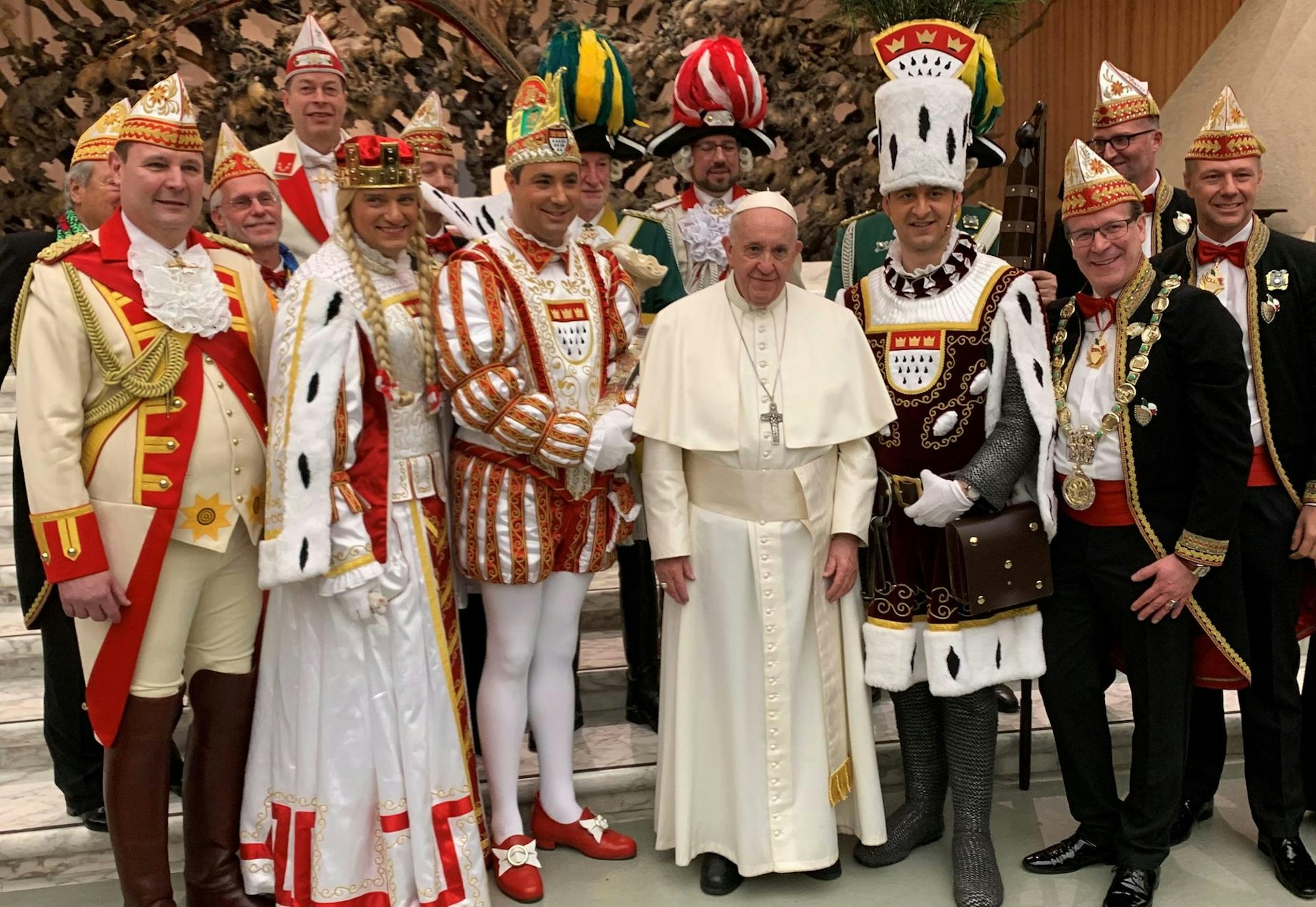 Dreigestirn Papst