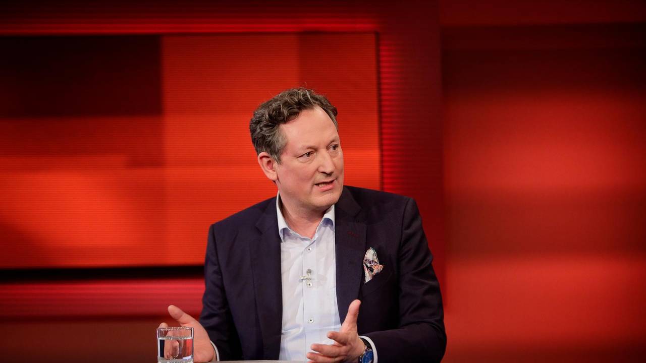 Dr. Eckart von Hirschhausen diskutiert im Februar 2021 bei „Hart aber Fair”.