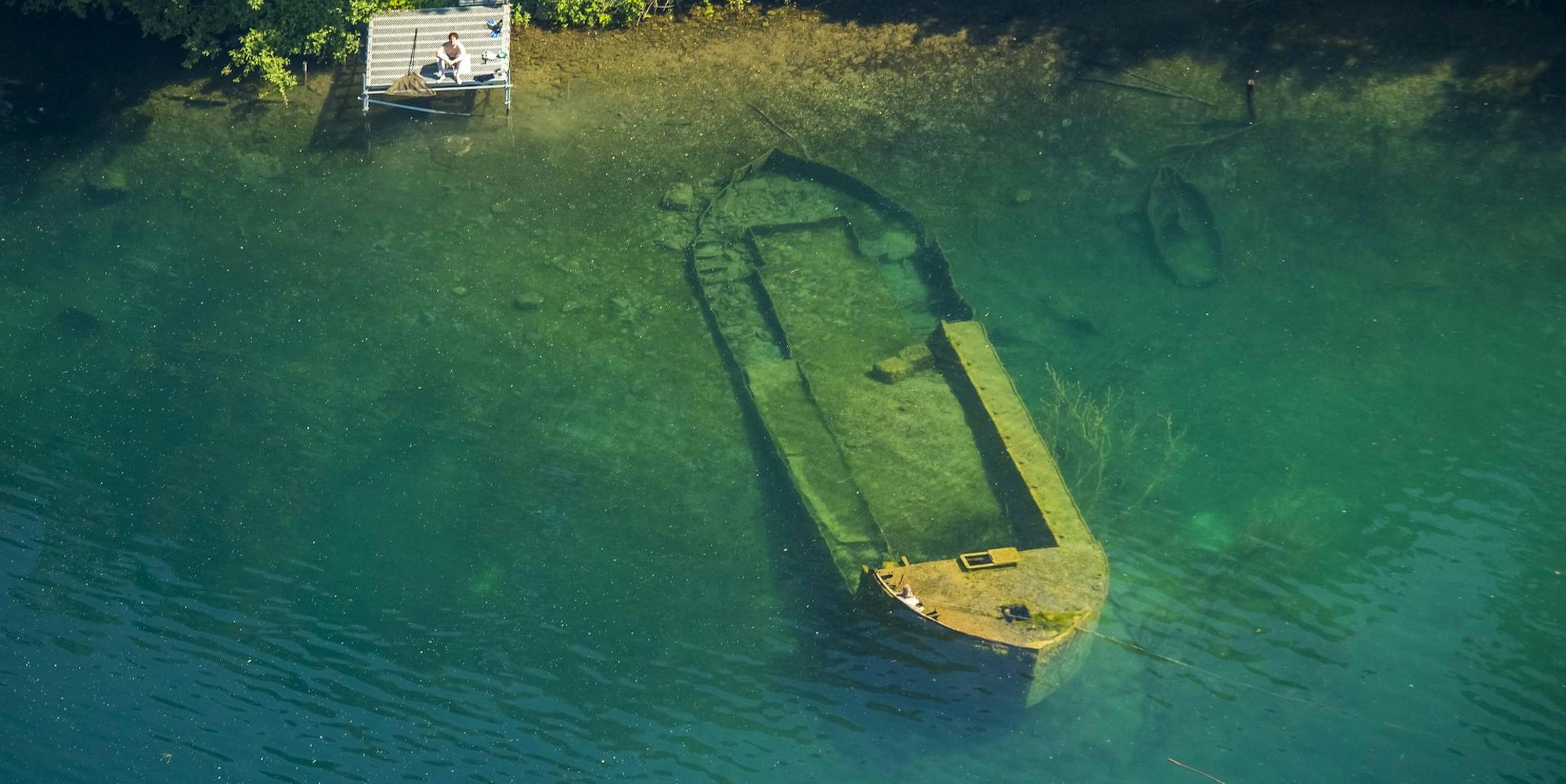 KÖ: Wrack vom Escher See