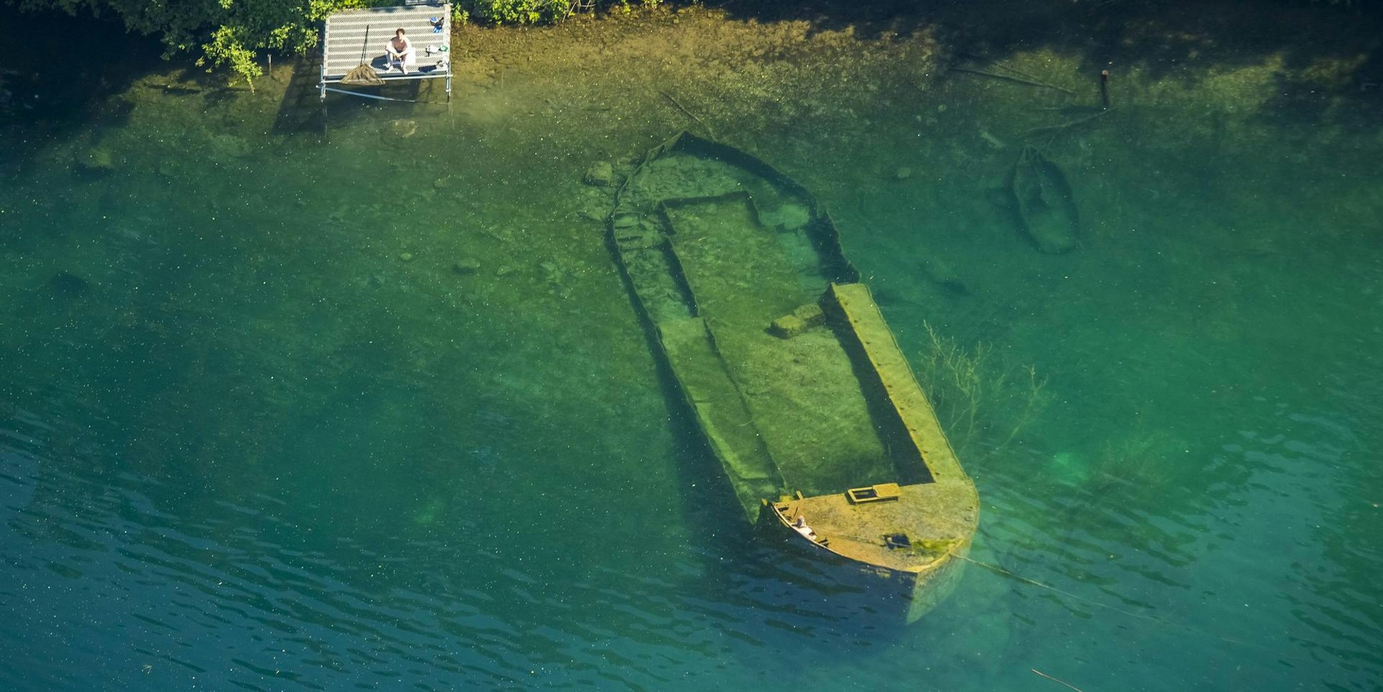 KÖ: Wrack vom Escher See