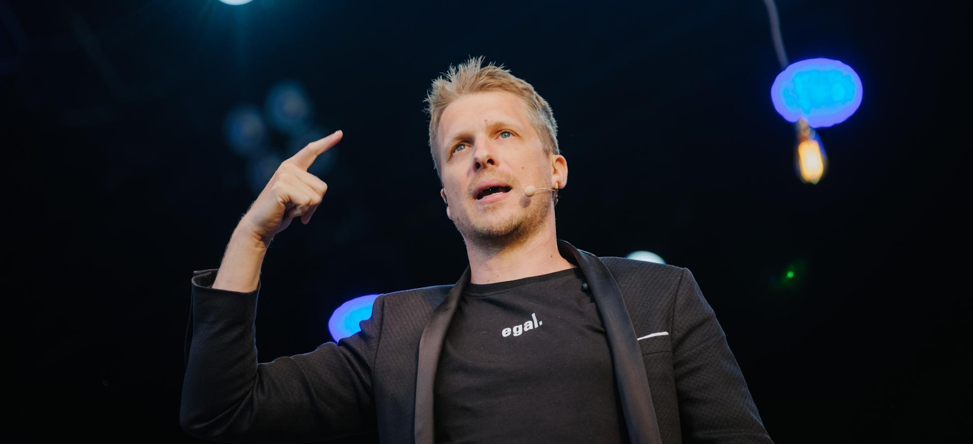 Comedian Oliver Pocher bei einem Auftritt in Hannover