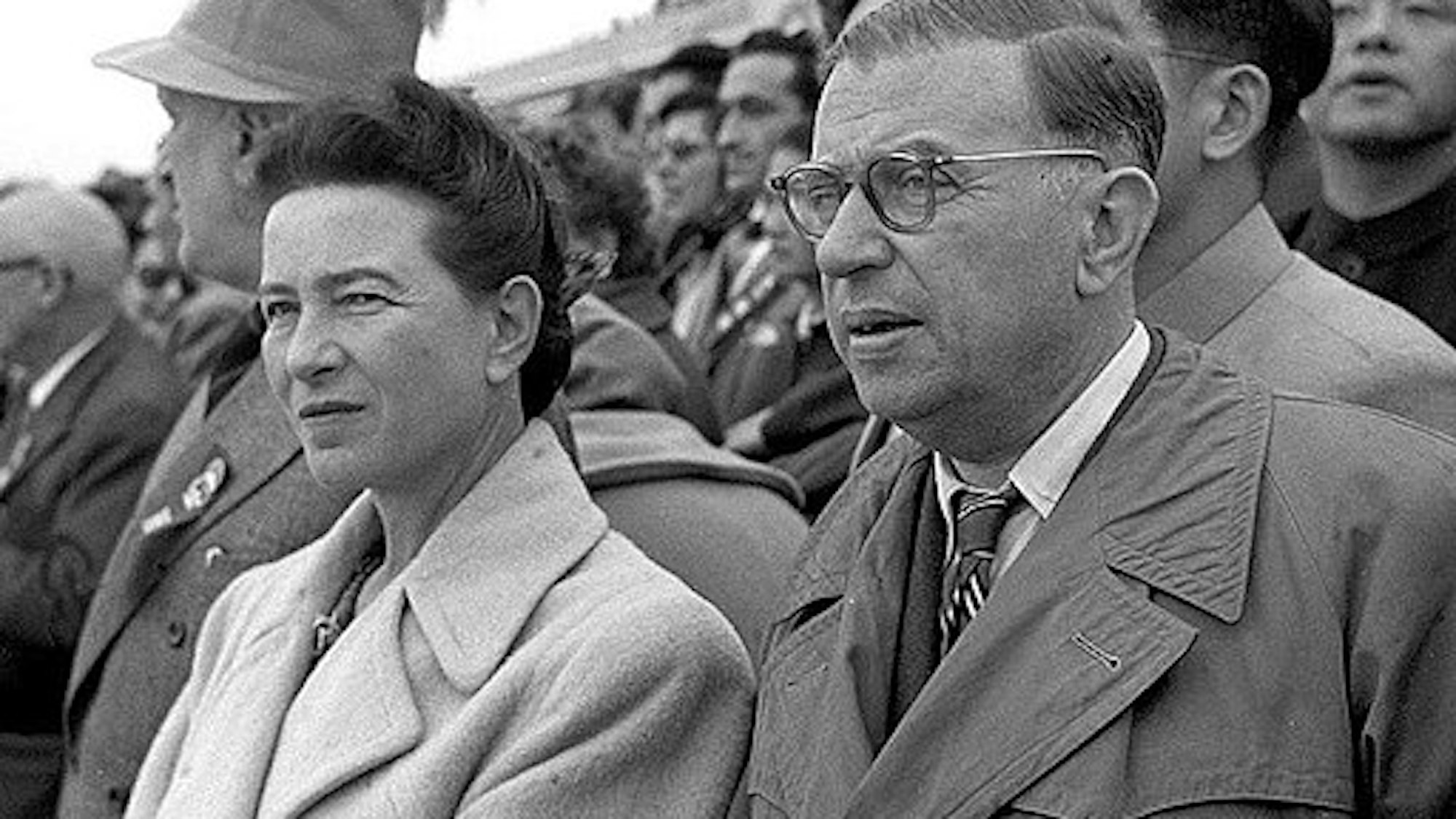 Simone de Beauvoir und Jean-Paul Sartre