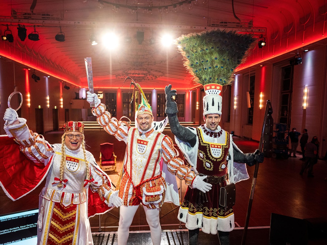 Das Dreigestirn im Gürzenich