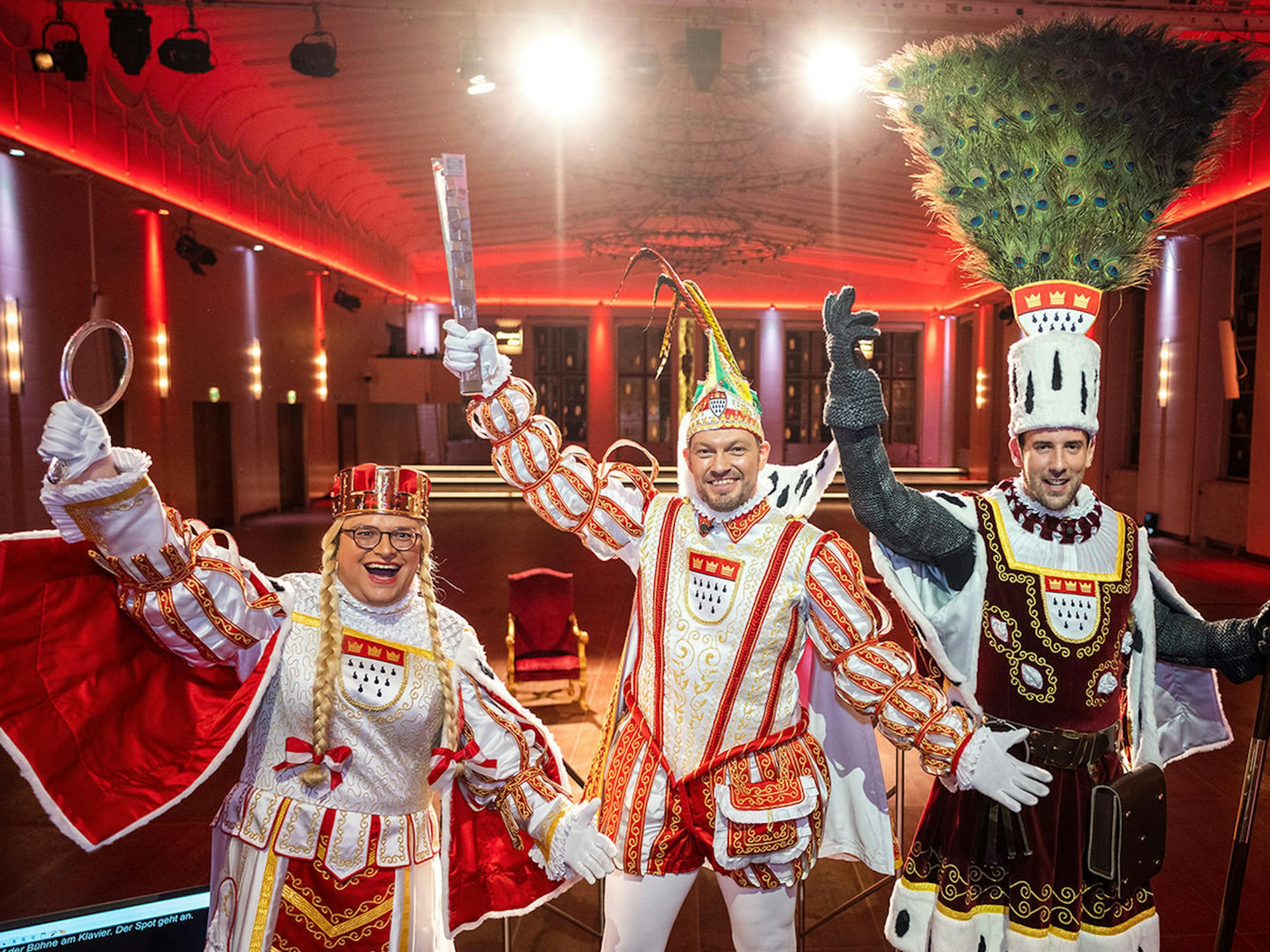 Das Dreigestirn im Gürzenich