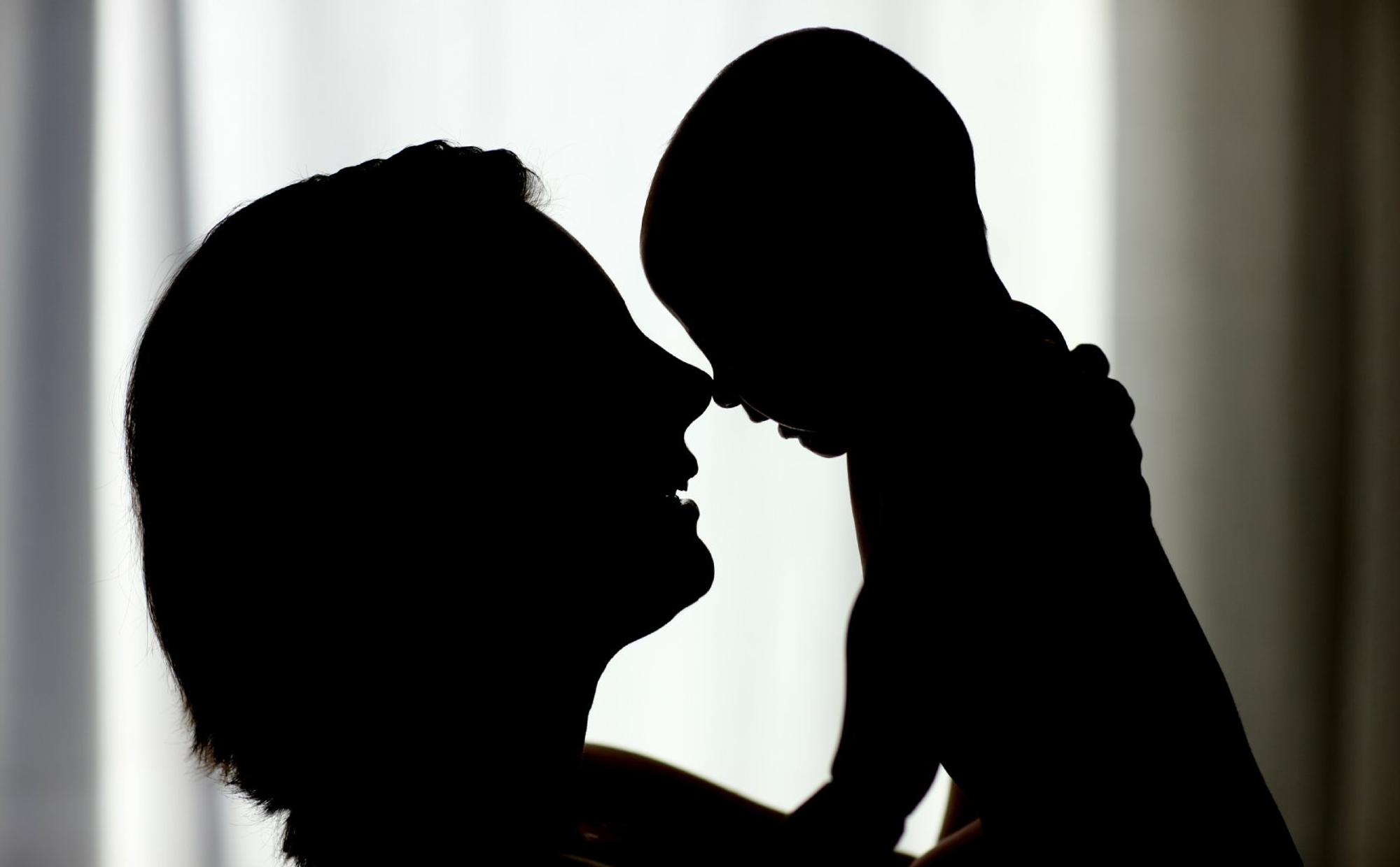 Mama und Kind