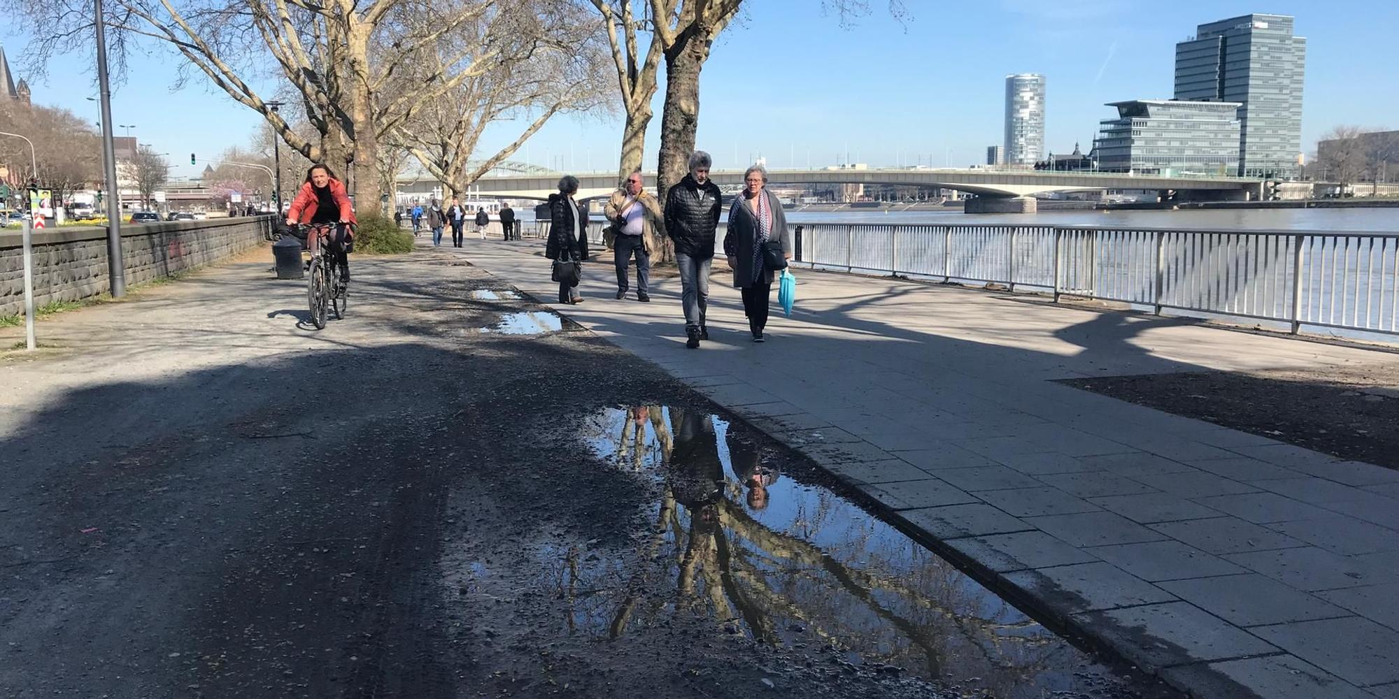 Die Rheinpromenade