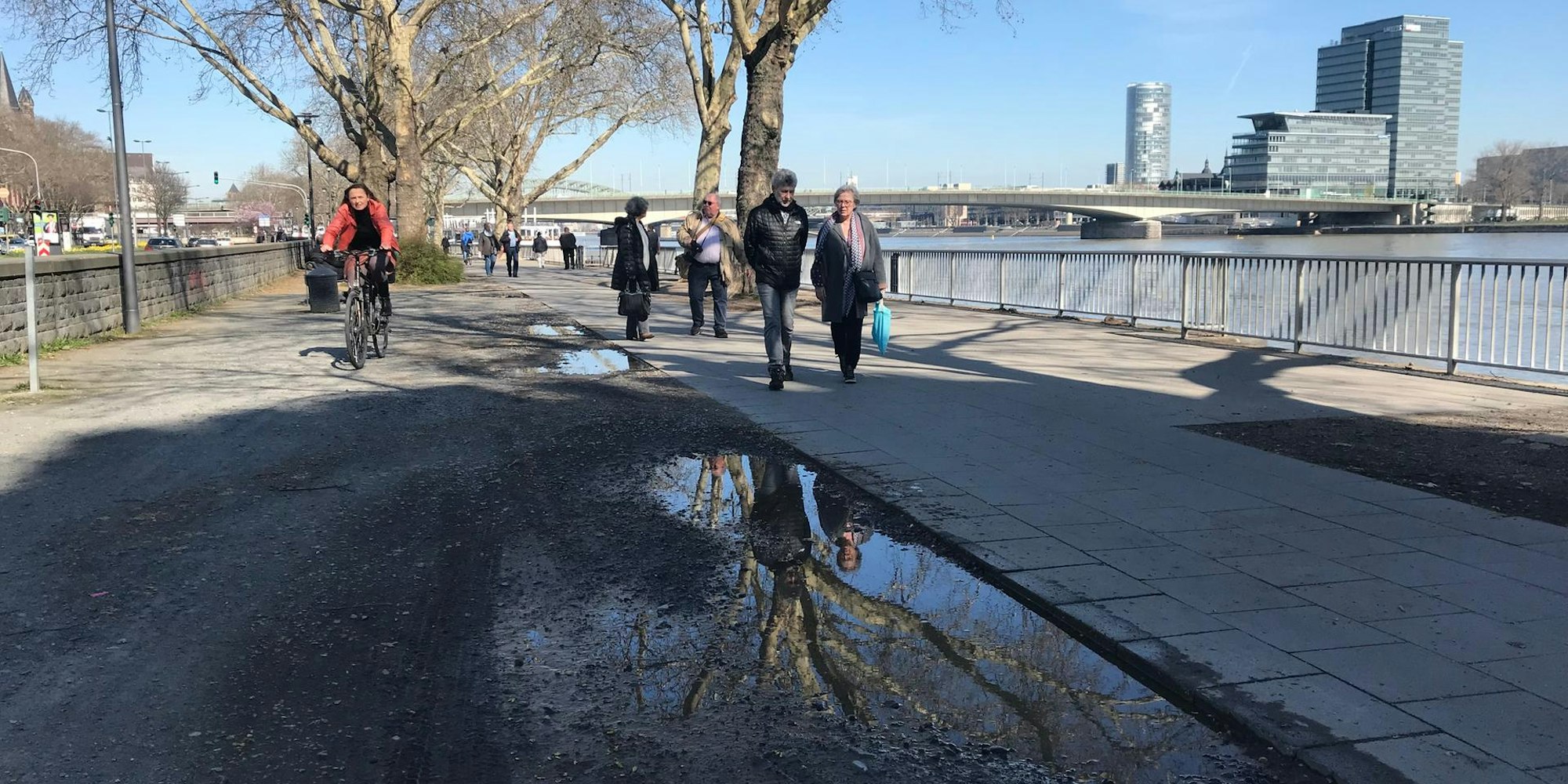 Die Rheinpromenade