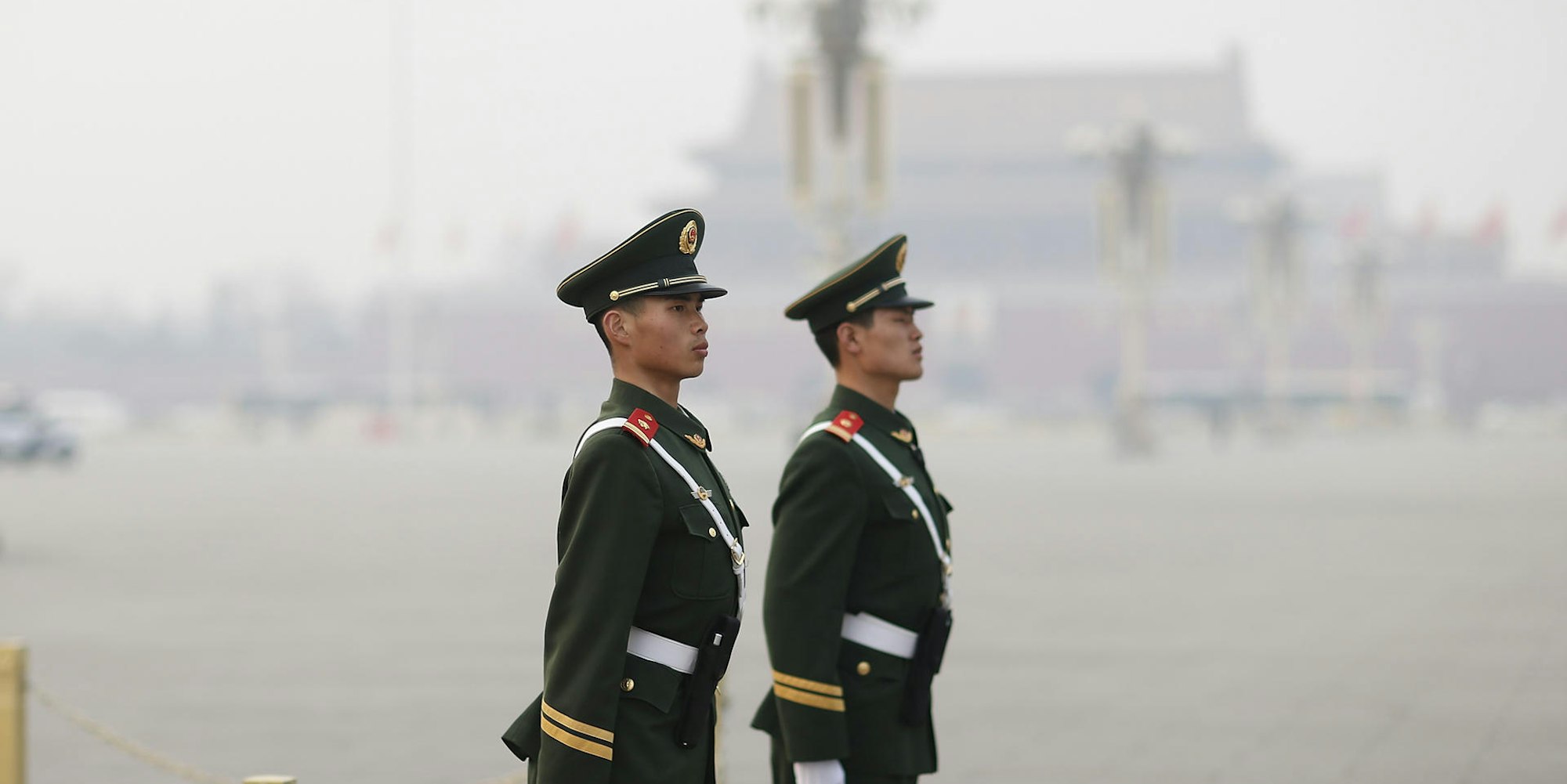 Chinesiche Soldaten