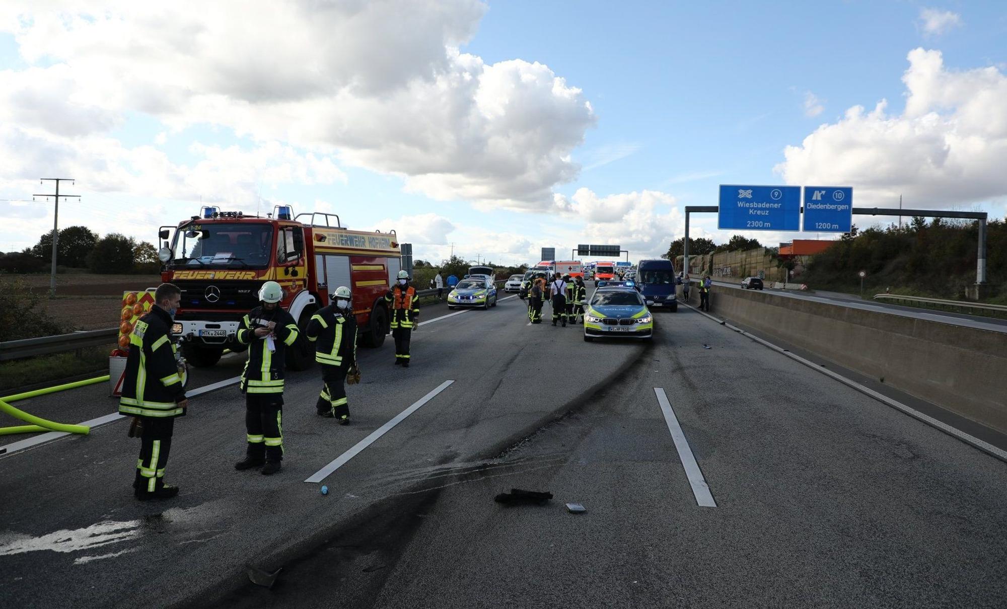 Unfall A66